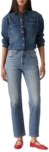 Levi's Jean court 501 pour femme, Answers scannés, 27W / 30L