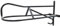 Generisch ML Sattelhalter Westernsattelhalter Sattel Halter mit Trensenhalterhaken schwarz