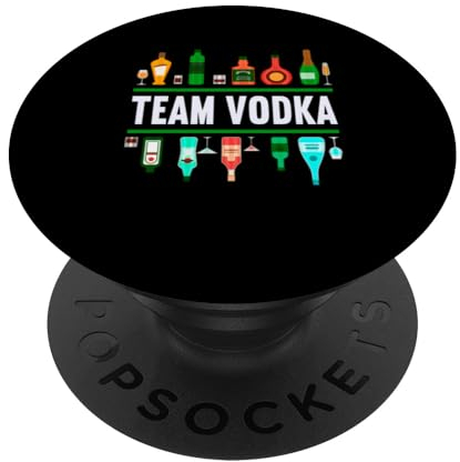 Lustiges Wodka Vodka Party Alkohol Team Vodka PopSockets Klebender PopGrip