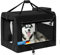 Hunde-Transportbox Tier Hundebox Transporttasche faltbar Hundetasche Haustier-Transport Atmungsaktiv & Wasserabweisend für Hunde & Katzen (XXL - 91x63x63 cm)