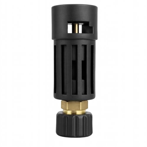 Rosfix Adapter M22x1.5 to Karcher Bayonet - 160 Bar, 60 °C | Heavy Duty Brass | Quick Connect | Compatible with Karcher HD/HDS Pressure Washer without Easy!Lock