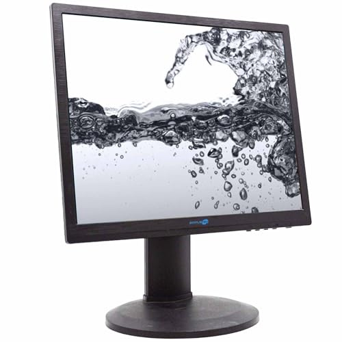 SIMPLETEK - TN LCD-Monitor 19 4:3 5:4 - VGA DVI | Wandmontage - Integrierter Audio - Umfassende Ergonomie | Inklusive Standfuß (überholt)