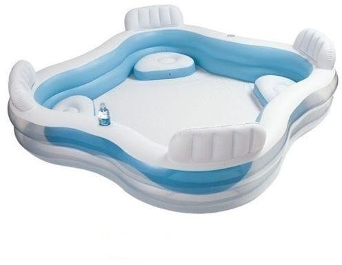 Spa Intex - 56475 - Piscine gonflable avec 4 sièges et porte-gobelets