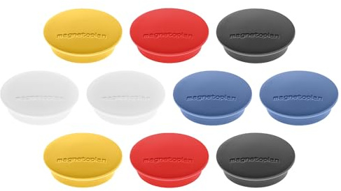 Magnete Discofix Junior farblich sortiert Durchmesser: 34 mm, 10 Stk