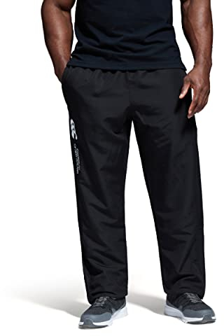 Canterbury Herren Trainingshose Stadium mit Engen Bündchen, Schwarz, XS, E513106-989-XS