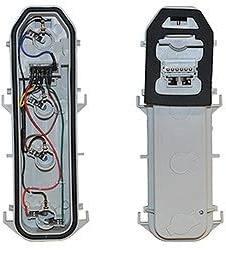 Van Wezel Lampenträger, Heckleuchte 4341969 hinten rechts | Kompatibel mit: RENAULT CLIO II