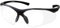 grinderPUNCH Volllinsenvergrößerungsschutzbrille mit schwarzem Rahmen | Klare Linse | | Vergrößernde Lesebrille (+1,50 Dioptrien)