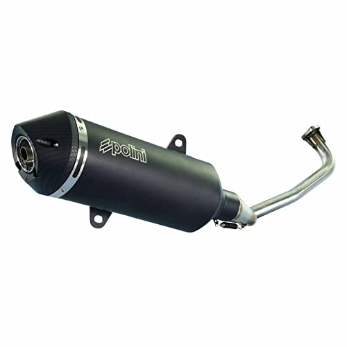 POLINI Pot maxiscooter Black pour Yamaha 125 Xmax Euro 4 2018+ (Homologue ce) (190.0070)