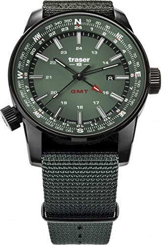 Traser 109035 Quarzuhren Sportuhren Militäruhren Outdoor Uhren Einsatzuhren