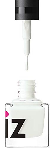 iZ Gel Effect Nail Polish | 6ml | Chip Resistant | Patented Formula | No UV Lamp Required (Creamy White)