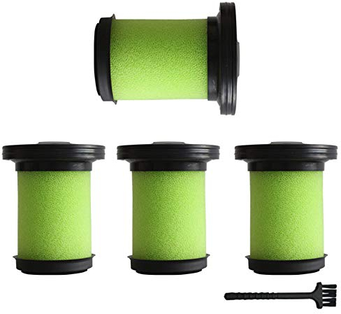 4 Pack Filters Replacement for Gtech Multi MK-2-ATF006,Gtech Multi MK2 K9 Handheld Cordless Vacuum Cleaner, Washable Foam Filter kit