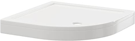 Wholesale Domestic Pearlstone 1000mm x 1000mm x 40mm Quadrant Shower Tray and Plinth