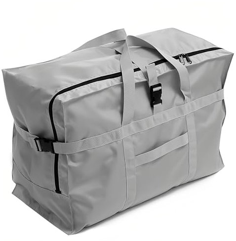 Arxus Große Reisetasche, 120L wasserdichte Tragetasche für Wochenenden über Gepäck für Fluggesellschaften, Reisen, Camping, Umzug und Schule