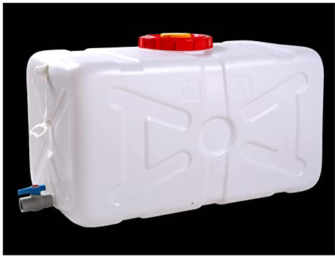 Grande Réservoir D'eau Extérieur Avec Robinet, 25L/30L/47L/75L/110L/150L/200L, Seau D'eau Extérieur Pour La Maison, Réservoir D'eau En Plastique épaissi, Seau En Plastique Carré Portable(Color:200L)