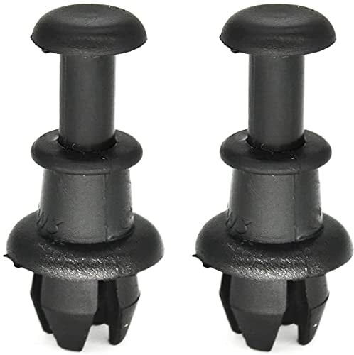 2 STÜCKE Kofferraum Hutablage Clips Pins, Hutablage String Clips Kompatibel für Seat Altea Arona Ibiza 6L 6J 6F Kompatibel für A3 S3 MK2 8P 8V Q5 SQ5 8R MK1 Kunststoff-Autohalterungen