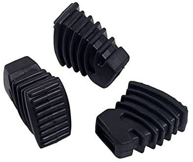 Supvox 3st Perkussionsständer Gummi Drum Stand Füße Zubehör Drum-rack-füße Rutschfeste Brettfüße Beinfüße Der Bassdrum Drum-pad-ständer Conga-füße Aus Gummi Beinabdeckung Trommel