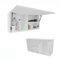 PLATAN ROOM Badschrank 80/120 / 160/200 / 240 breit Badmöbel Badezimmer Klapphängeschrank Schrank Hochglanz Matt Weiß (Weiß Matt/Weiß Hochglanz, 80 x 40 x 25)