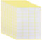 XIKSJW 600 Stück Etiketten Selbstklebend, 38 X 19 Mm Universal Klebeetiketten Adressetiketten Haushaltsetiketten Tiefkühletiketten Für Büro Küche Und Marmelade