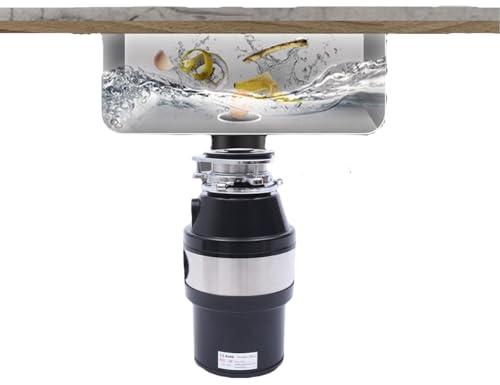 Trituratore di Rifiuti da Cucina Professionale 560 W - Smerigliatrice Alimentare per Smaltimento dei Rifiuti Domestici - Disporre