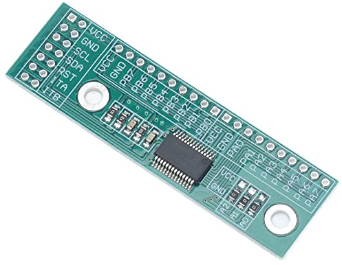 16-Kanal-IO-Erweiterungsmodul I2C-Schnittstelle, MCP23017-Chip, Vollständige Funktionen, Flexible Konfiguration, Hochgeschwindigkeits-IC-Schnittstelle mit Unterstützung für 100 KHz