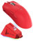ATTACK SHARK X11 Gaming Mouse with Magnetic Charging Dock, PixArt PAW3311 Gaming Sensor, BT/2.4G Wireless/Wired Gaming Mouse, 22000 dpi, Office Mice Gamer Mice for Win11/Xbox/PS/Mac (Red)