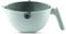 Multifunctional Colander 2-in-1 Plastic Kitchen Strainer Bowl Drain Basket with Handle. Large 2L Capacity for Versatile use. Removable Filter Bowl for Easy Cleaning, Soaking, and Washing.