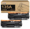 135A Toner Ersatz für HP 135A W1350A 135X W1350X Laserjet MFP M234dw M234sdw M234sdn M234dwn M209dw M209dwn M234 M209 (Schwarz, 2er-Pack)