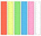Lineal 15cm, 6 Stück Bunt Kunststoff Lineal Flexibles Lineale Transparent Kunststofflineal Präzision Messlineal mit Metrische&Inch-Skala Messwerkzeug für Zuhause Büro Schule, Geprägte Zentimeterskala