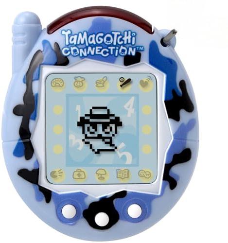 TAMAGOTCHI Bandai Connection Digital Wild Blue Shell Virtuelles elektronisches Haustierspielzeug mit Infrarotverbindung für gemeinsamen Spaß | Kinderspielzeug für Mädchen u