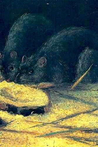 Two Rats - Vincent van Gogh - Notebook: 120 Lined Pages 6 x 9 Journal Diary Notepad