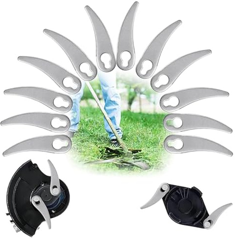 12 Pcs Lames Coupe Bordure Métal, panemy Lames Coupe Bordure Métal | Lame Debrouissalleuses Metal, Lame Métallique Coupe Bordure, Lames Métal Coupe Bordure (B)