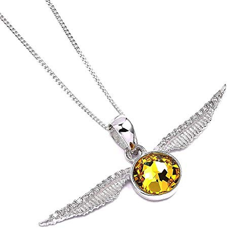 Harry Potter Goldener Schnatz Unisex Halskette silberfarben