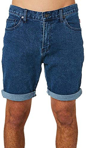 Globe Frenzy Denim Shorts für Herren XXL blau (Deep Indigo)