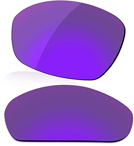 LenzReborn Polarisierte Linse Ersatz für Oakley Monster Dog Sonnenbrille – mehr Optionen Gr. Einheitsgröße, Traubenviolett – polarisiert, verspiegelt