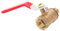 Air Compressor Ball Valve Cast Copper Pipe Fitting Air Compressor Accessory, 1/2in Female Thread 1/4in Male