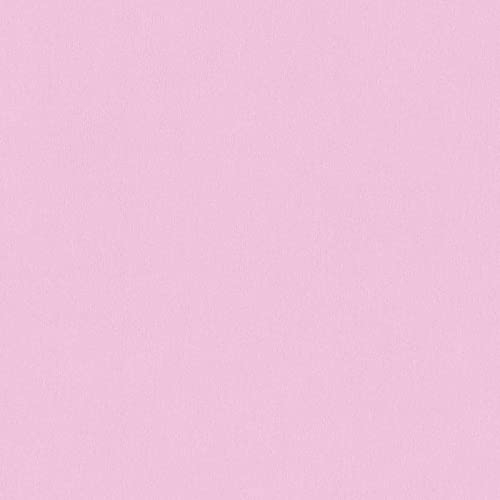 Mädchenzimmer Tapete in Pink | Einfarbige Vlies Kindertapete in Rosa | Uni Vliestapete waschbeständig ideal für Kinderzimmer von Mädchen