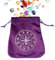 fanelod Tarot-Tasche - Tarot-Kartentasche Samt-Aufbewahrungstasche mit Kordelzug für Tarot-Enthusiasten | Tarots Oracle TarotCards Aufbewahrungstasche für Runen & Schmuck Reisegeschenk