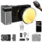 ZHIYUN MOLUS X100 Combo [Offiziell] Videolicht, 100 W, mit Akku 2600 mAh, COB LED, Videobeleuchtung, tragbar, 17317 Lux/ 2700~6500 K/CRI≥95/TLCI≥97, Steuerung APP/Bowens Mount Bi-Color