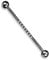 beyoutifulthings Piercing industriel en acier chirurgical sertie de zircones - Plusieurs couleurs - Longueur de la tige : 38 mm, Acier inoxydable
