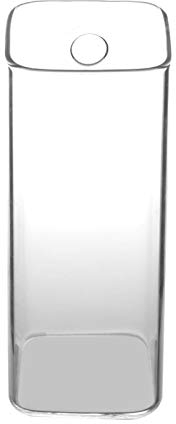 Glasvase Zum Aufhängen an der Wand, Transparent, Gartenwanddekoration für die Wand, Hinterhof, für Klebrige Hängende Terrarien (Lange röhrenförmig)