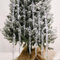 SUNTRADE Acryl Eiszapfen Ornamente, 36pcs Eiszapfen Anhänger Set, Weihnachtsdeko Klare Eiszapfen für Weihnachtsbaum Dekoration
