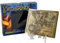 AAA Merchandise: Goldene Mittelerde Metallkarte, Fantasy-Dekorationskarte, 11.5 x 14.5 cm, Coated Finish