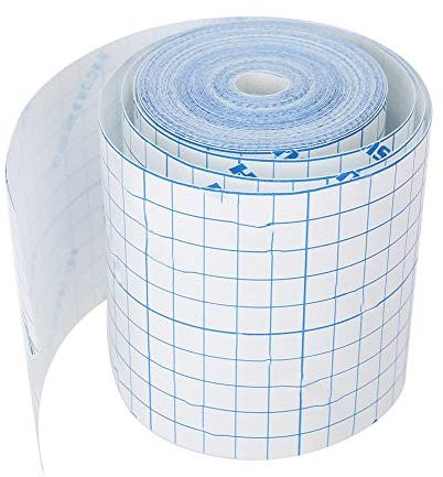 ANKROYU Medizinisches Klebeband Atmungsaktives aus Vliesstoff, Fixierpflaster Bandag Für Oberschenkel Rücken Schulter, Selbstklebender Wundverband Für Die Nachsorge(10cm×10m)