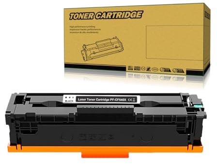 Okra Toner Kompatibel mit HP 203X Schwarz CF540X Toner für HP Color Laserjet Pro M254dw M254nw M254dn MFP M281fdw M281fdn M281cdw M280nw