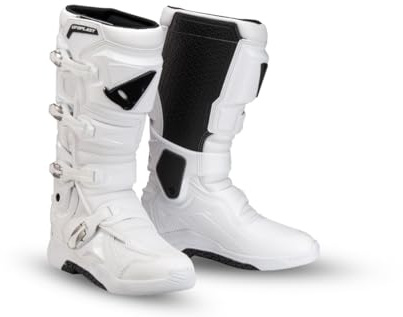 UFO PLAST Xander Stiefel Weiß/Schwarz 39