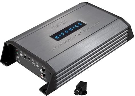 HiFonics ZXR1000/1E - 1-Kanal Class D Premium Digital Compact Verstärker mit 1000 Watt RMS | aus der Zeus Expansion Serie