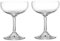 LOPUNER da Martini Vintage in Vetro Trasparente da Cocktail Estetici per Feste e Set da 2 Pezzi Design Unico e Accattivante