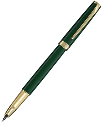 HERO Green Fountain Pen with 0.38mm Extra Fine EF Nib, Smooth Writing Pen for Beginners Journaling Calligraphy Drawing, Office Stationery Gift for Men Women
