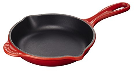 Le Creuset Padella Doppio Becco Ghisa, 16Cm, Rosso
