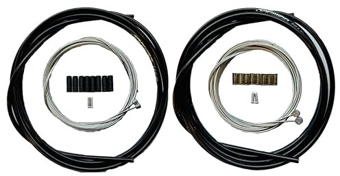 JAGWIRE MOUNTAIN SHOP KIT - Complete Brake & Shifter Cable and Housing Kit- Black - SRAM/Shimano